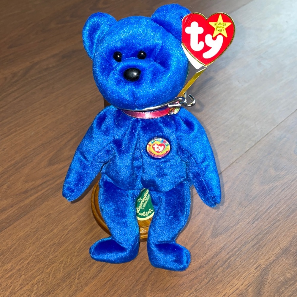 Clubby Beanie Buddy Ty 1998 Official Club